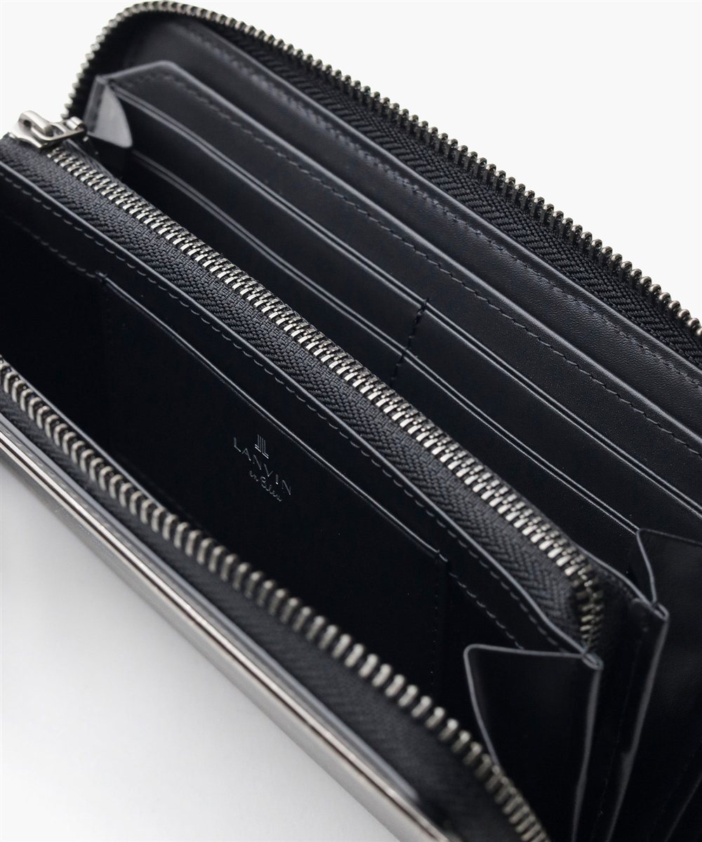 ランバン オン ブルー レノア ラウンドファスナー長財布 カード段13