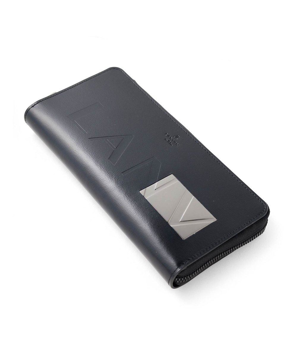 ランバン オン ブルー ディアブロ ラウンドファスナー長財布 カード段12