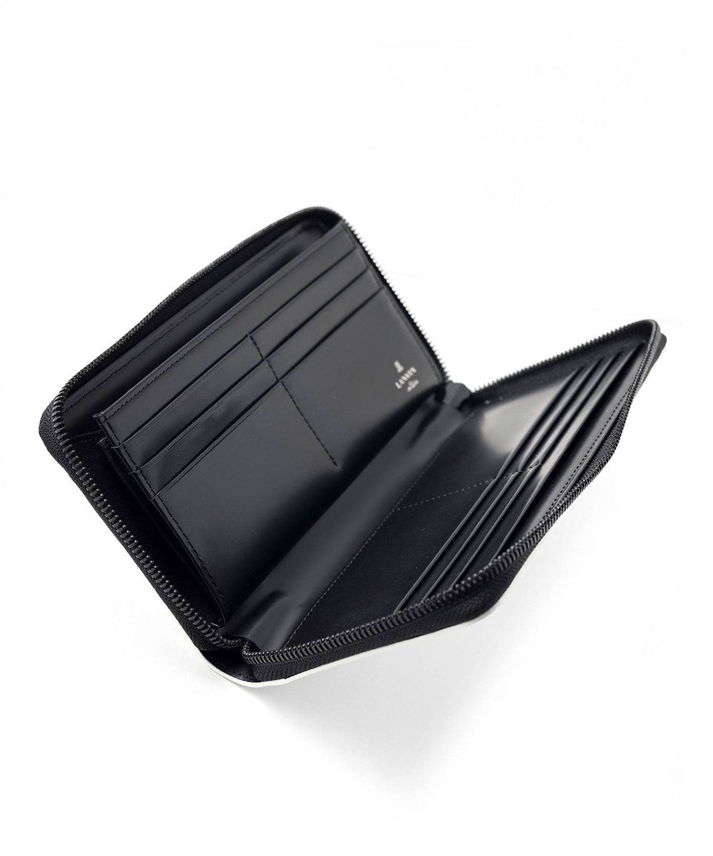 ランバン オン ブルー ディアブロ ラウンドファスナー長財布 カード段12