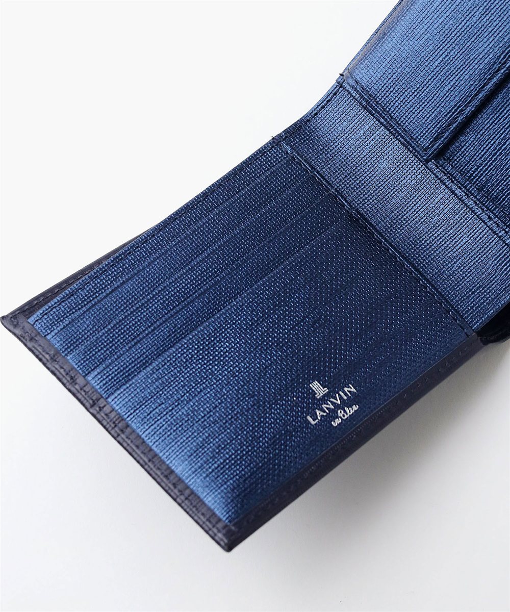 ランバン オン ブルー アドニス 二つ折り財布 カード段4