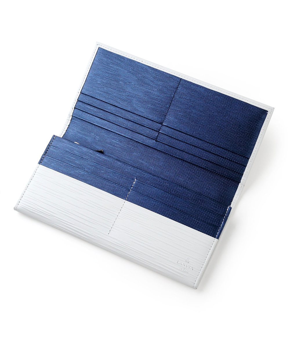 ランバン オン ブルー アドニス かぶせ長財布 カード段12
