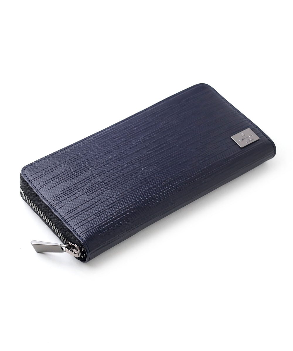 ランバン オン ブルー アドニス ラウンドファスナー長財布 カード段12