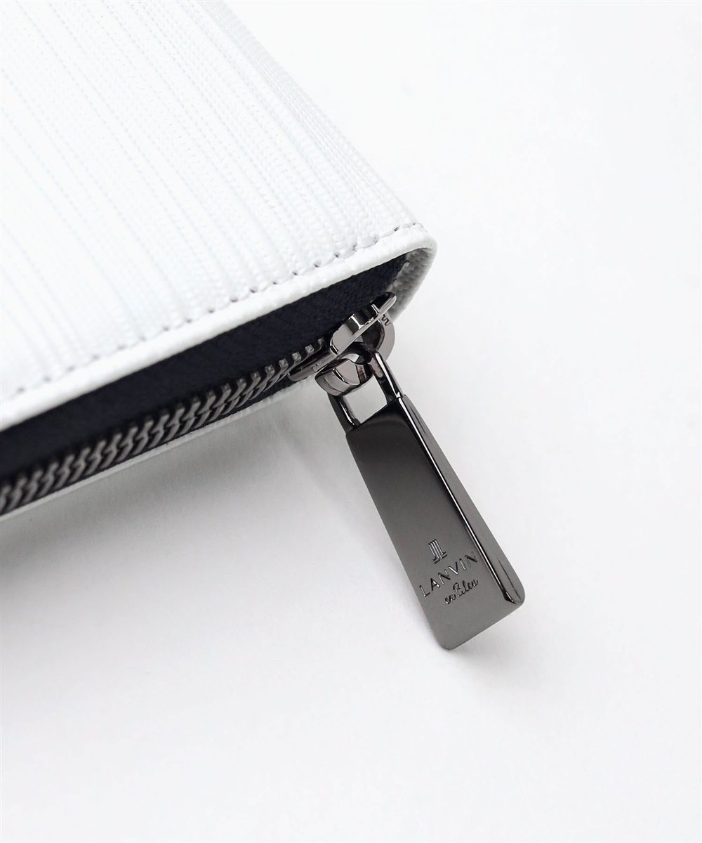 ランバン オン ブルー アドニス ラウンドファスナー長財布 カード段12