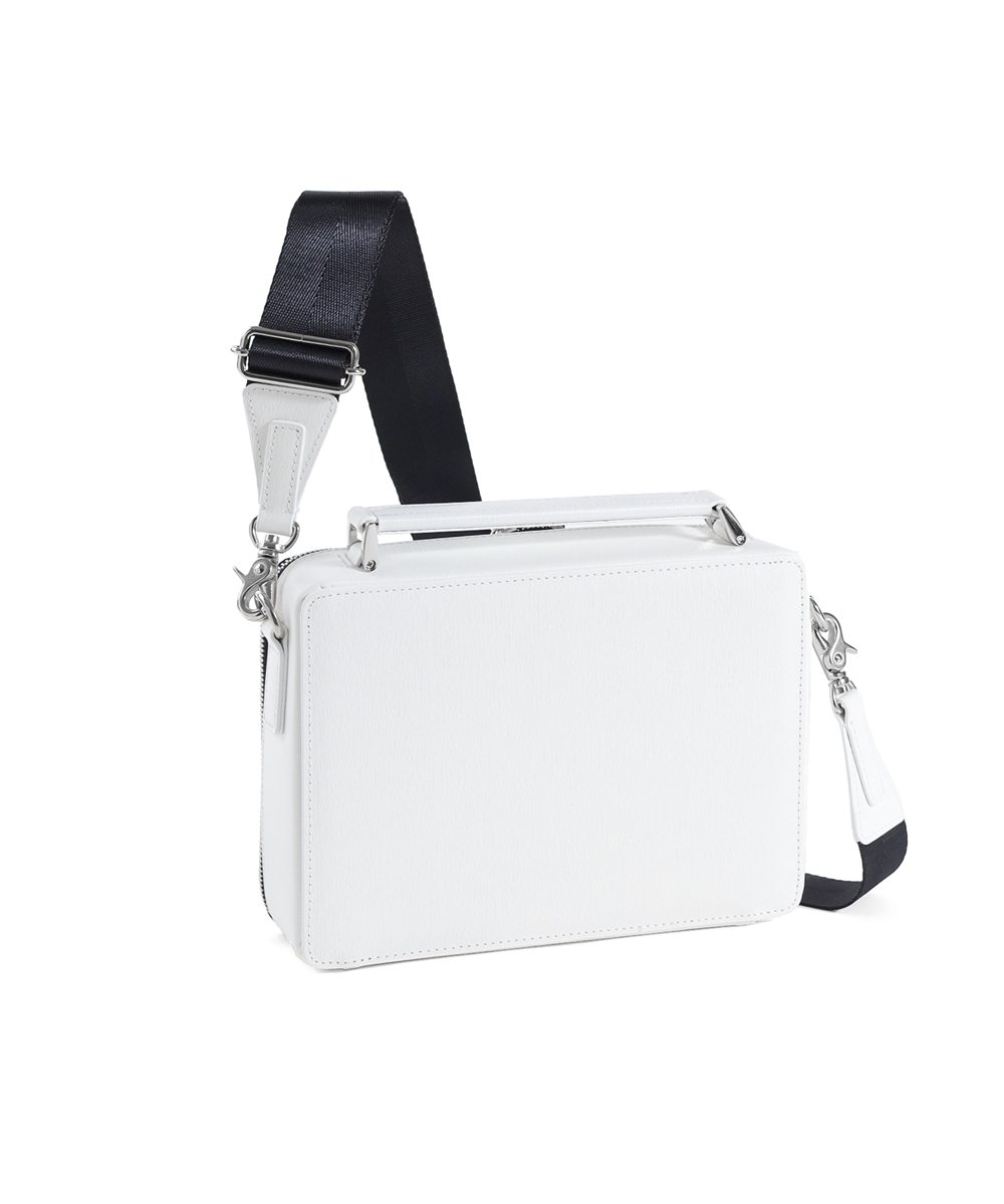 ランバン オン ブルー フィズ レザーショルダーバッグ