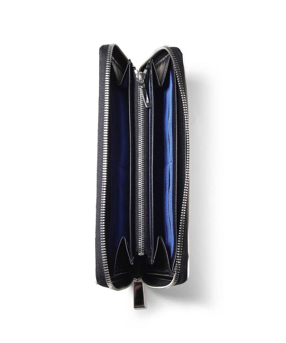 ランバン オン ブルー フィズ ラウンドファスナー長財布 カード段12