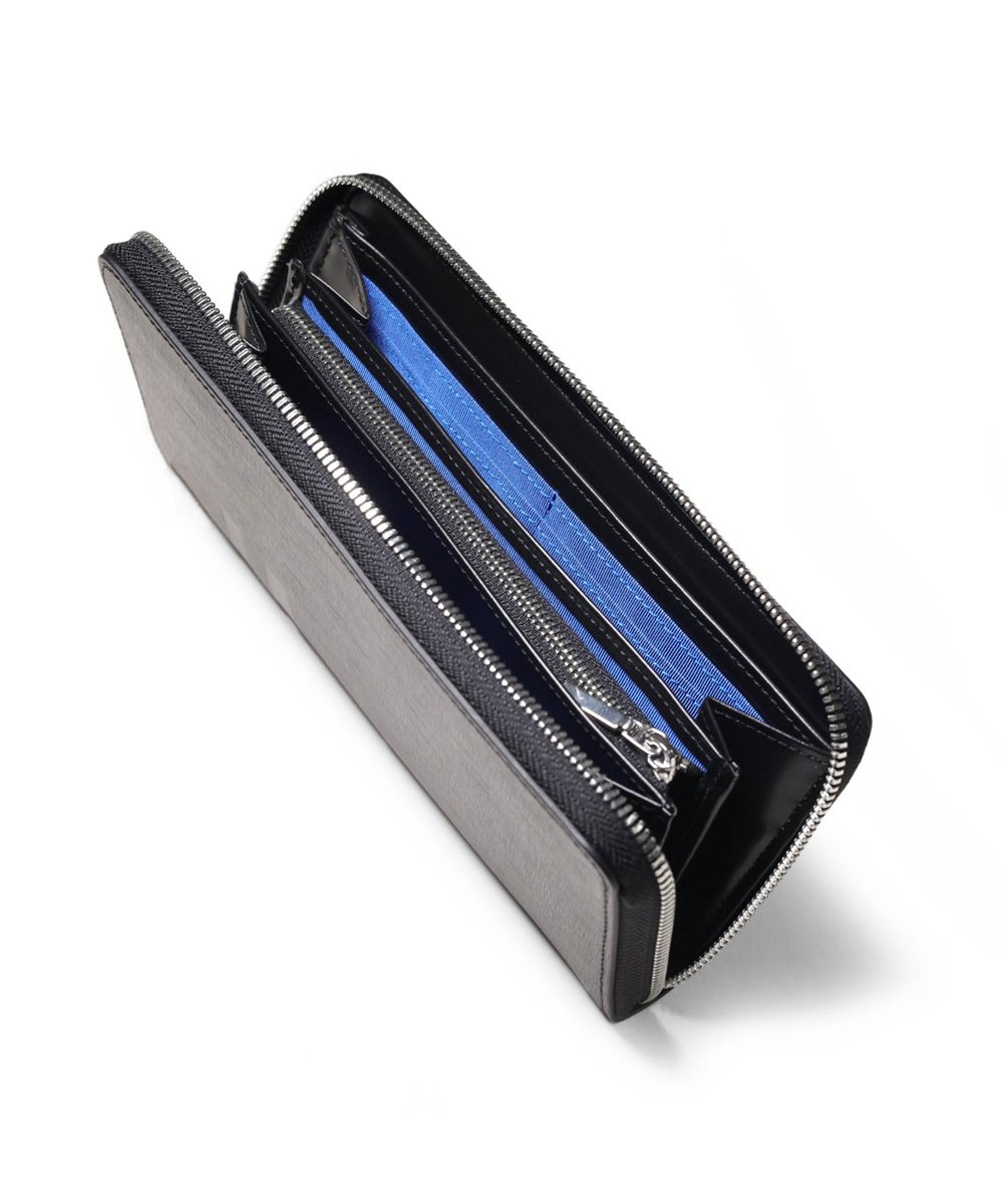 ランバン オン ブルー フィズ ラウンドファスナー長財布 カード段12