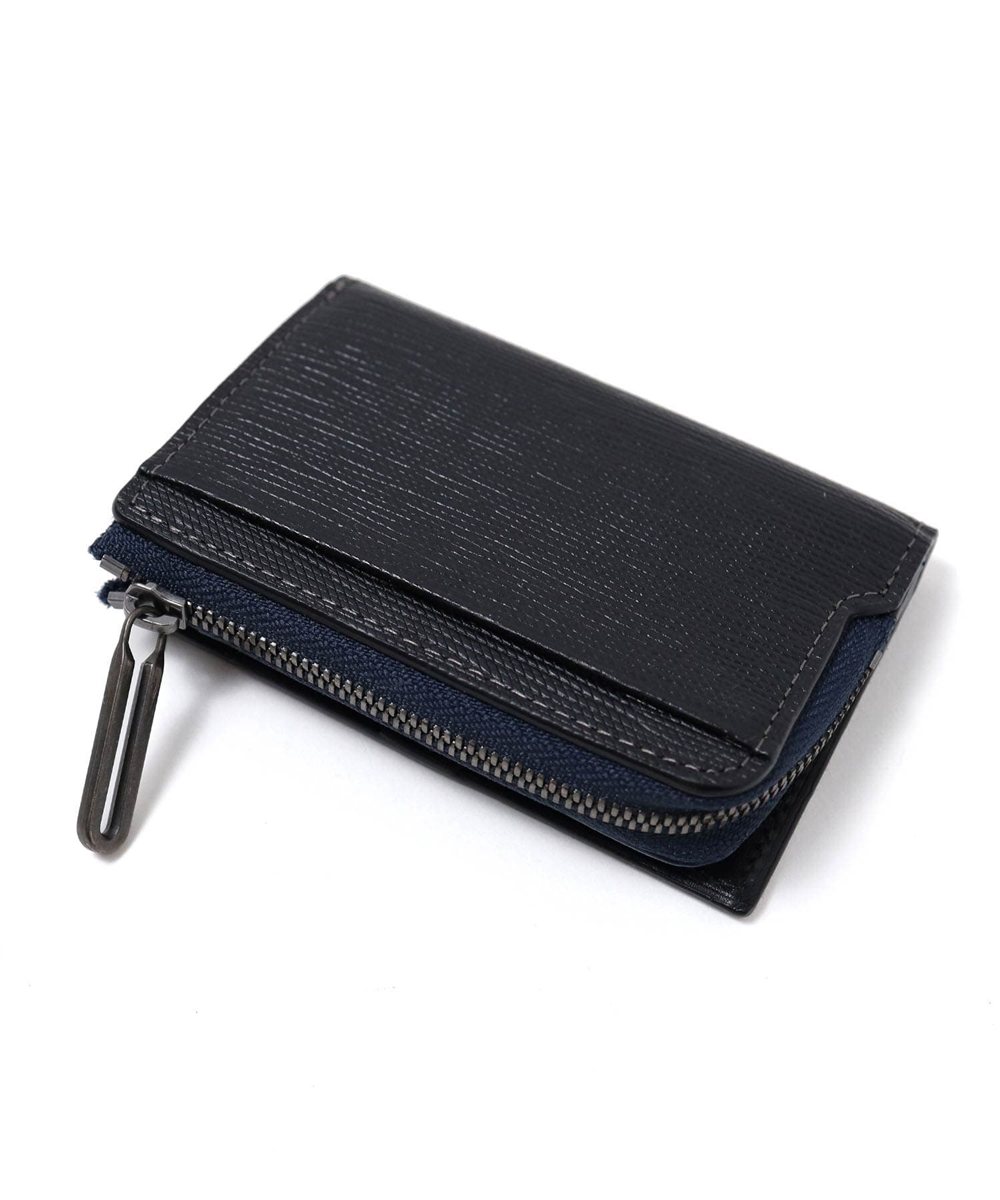 ランバン オン ブルー スタンパ カードケース兼用小銭入れ