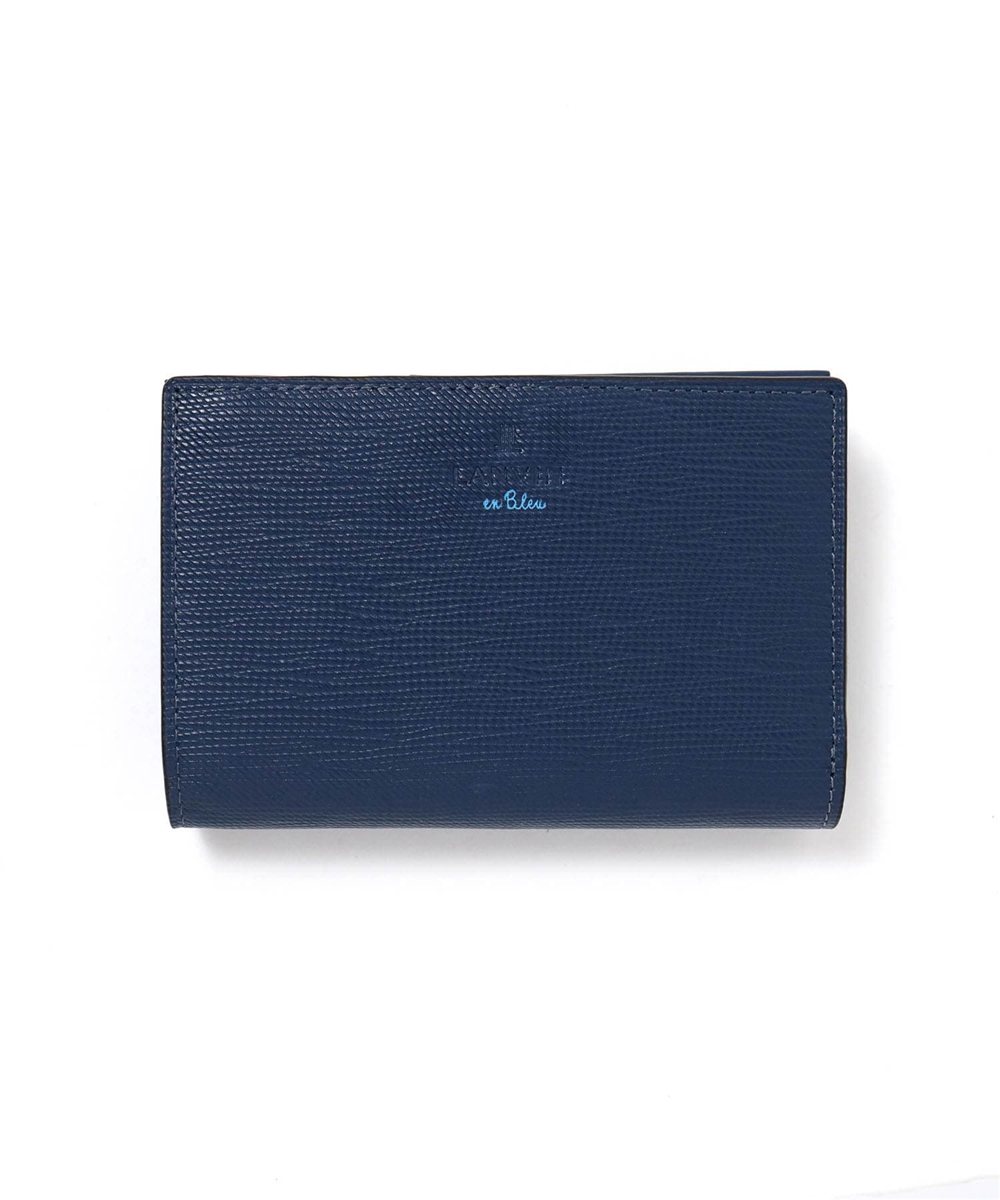 ランバン オン ブルー スタンパ セミ長財布 カード段12