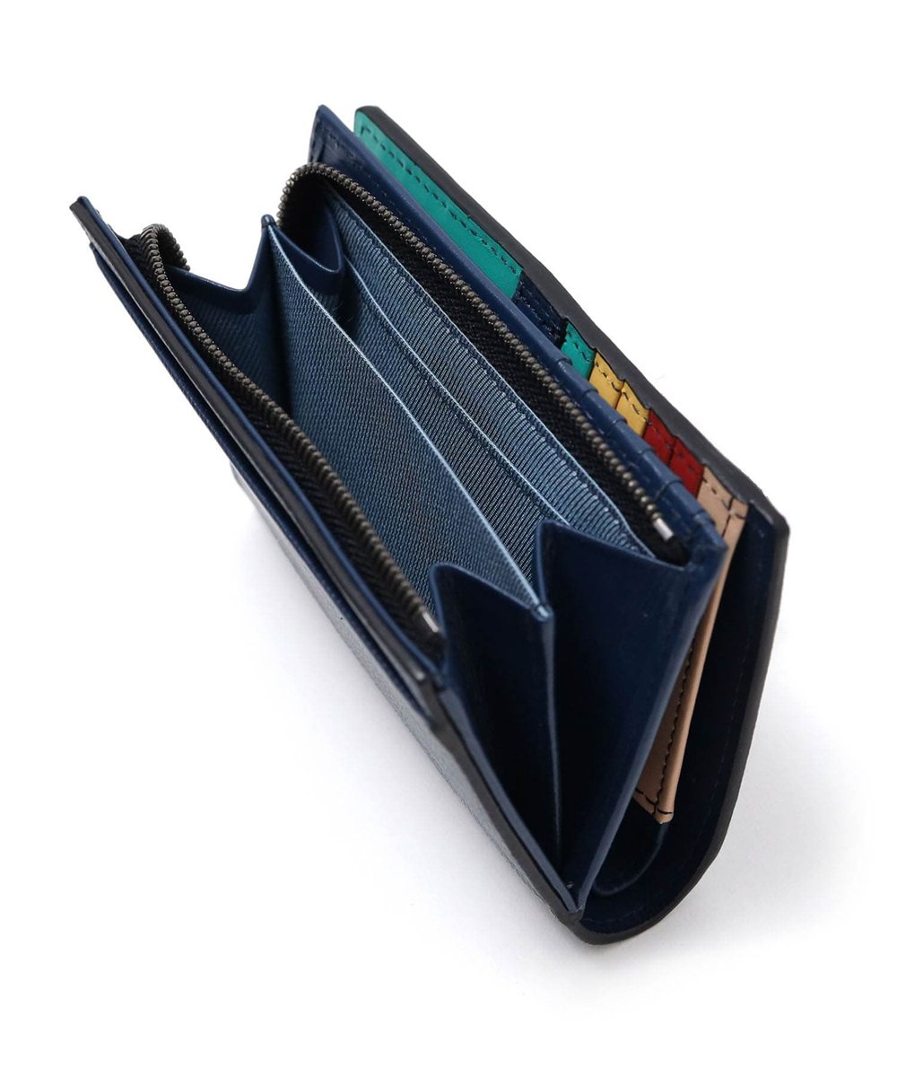 ランバン オン ブルー スタンパ セミ長財布 カード段12