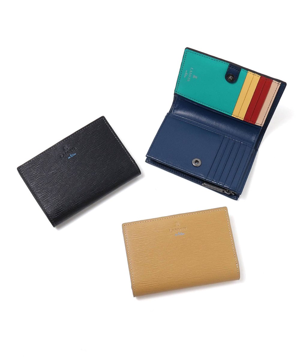 ランバン オン ブルー スタンパ セミ長財布 カード段12