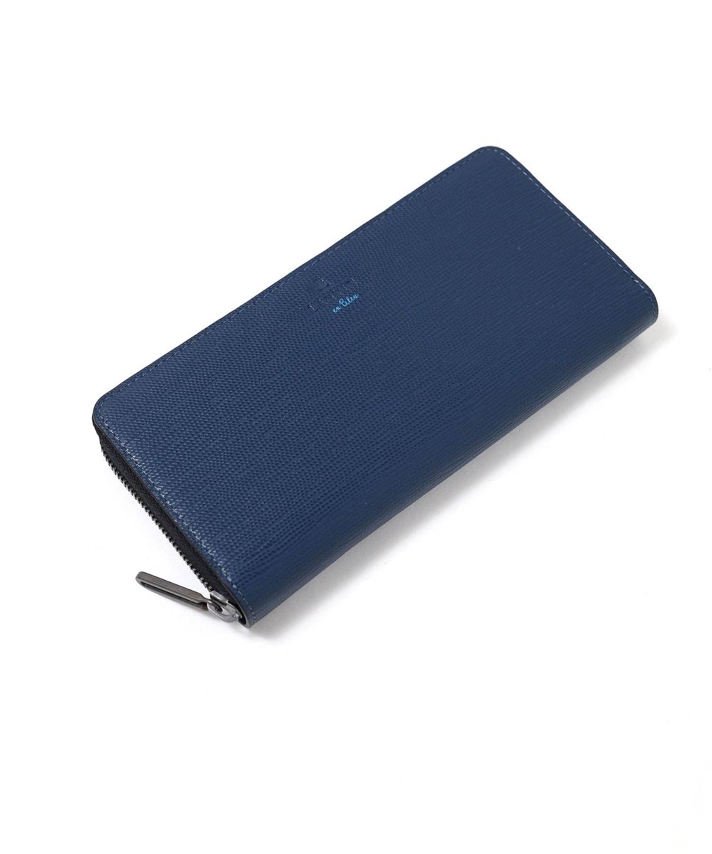 ランバン オン ブルー スタンパ ラウンドファスナー長財布 カード段13