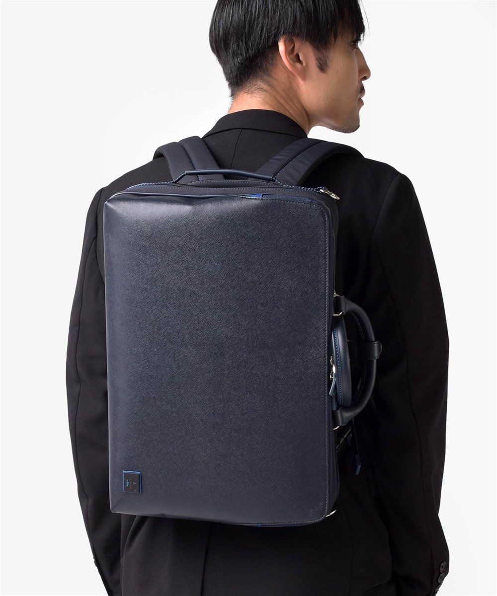 ランバン オン ブルー ホームズ ビジネスバッグ B4 3WAY
