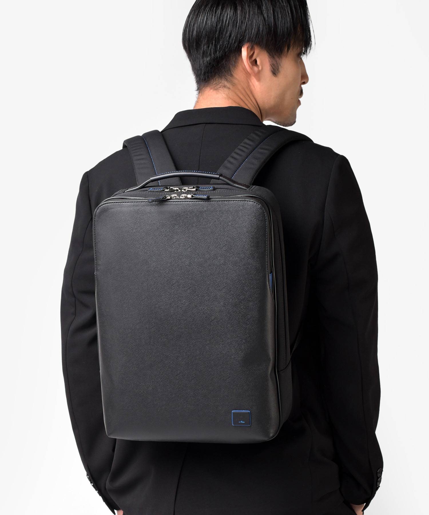 LANVIN en Bleu / ランバン オン ブルー ホームズ ビジネスリュック A4