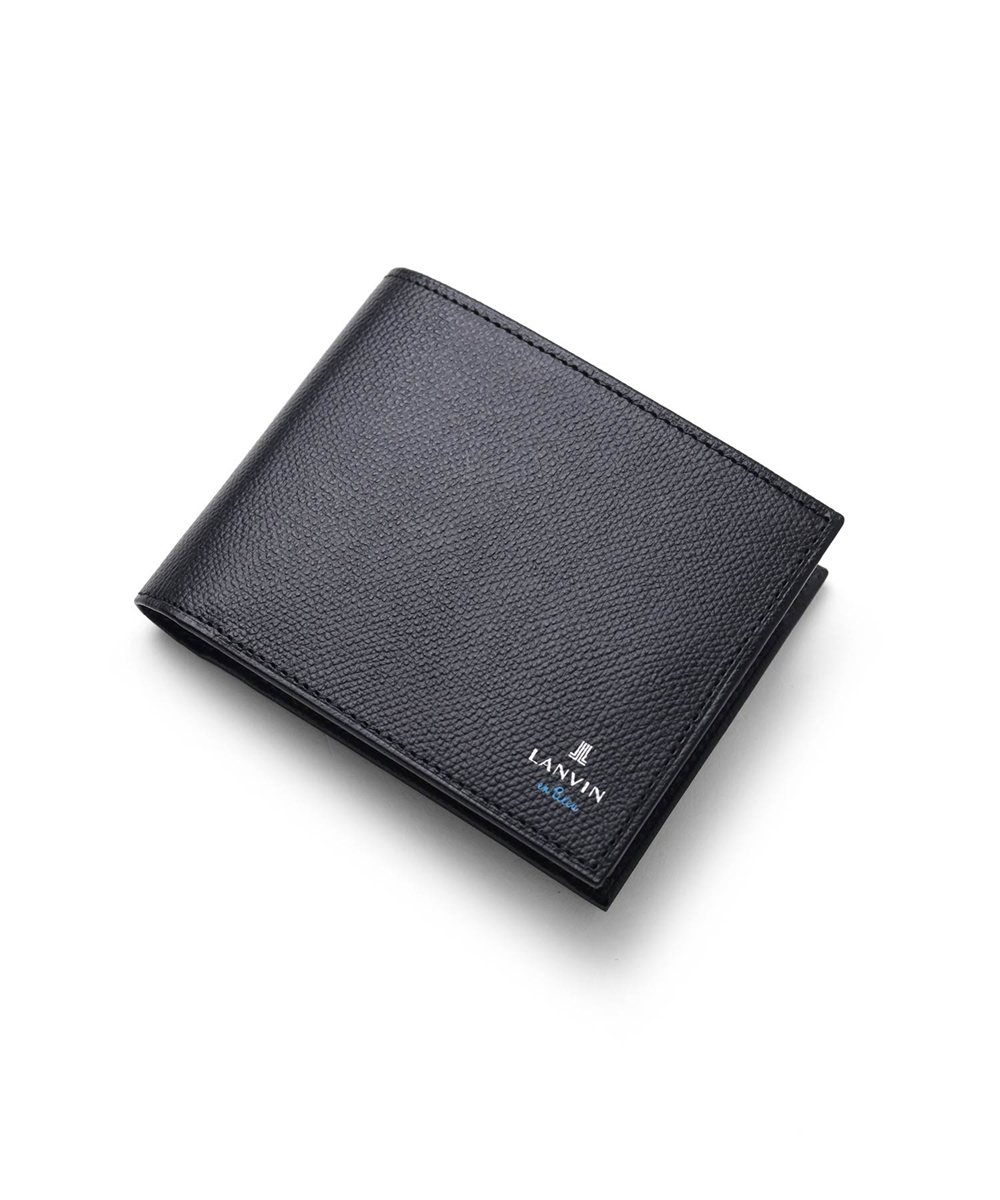 ランバン オン ブルー デクスター 二つ折り財布 中ベラ付き カード段10