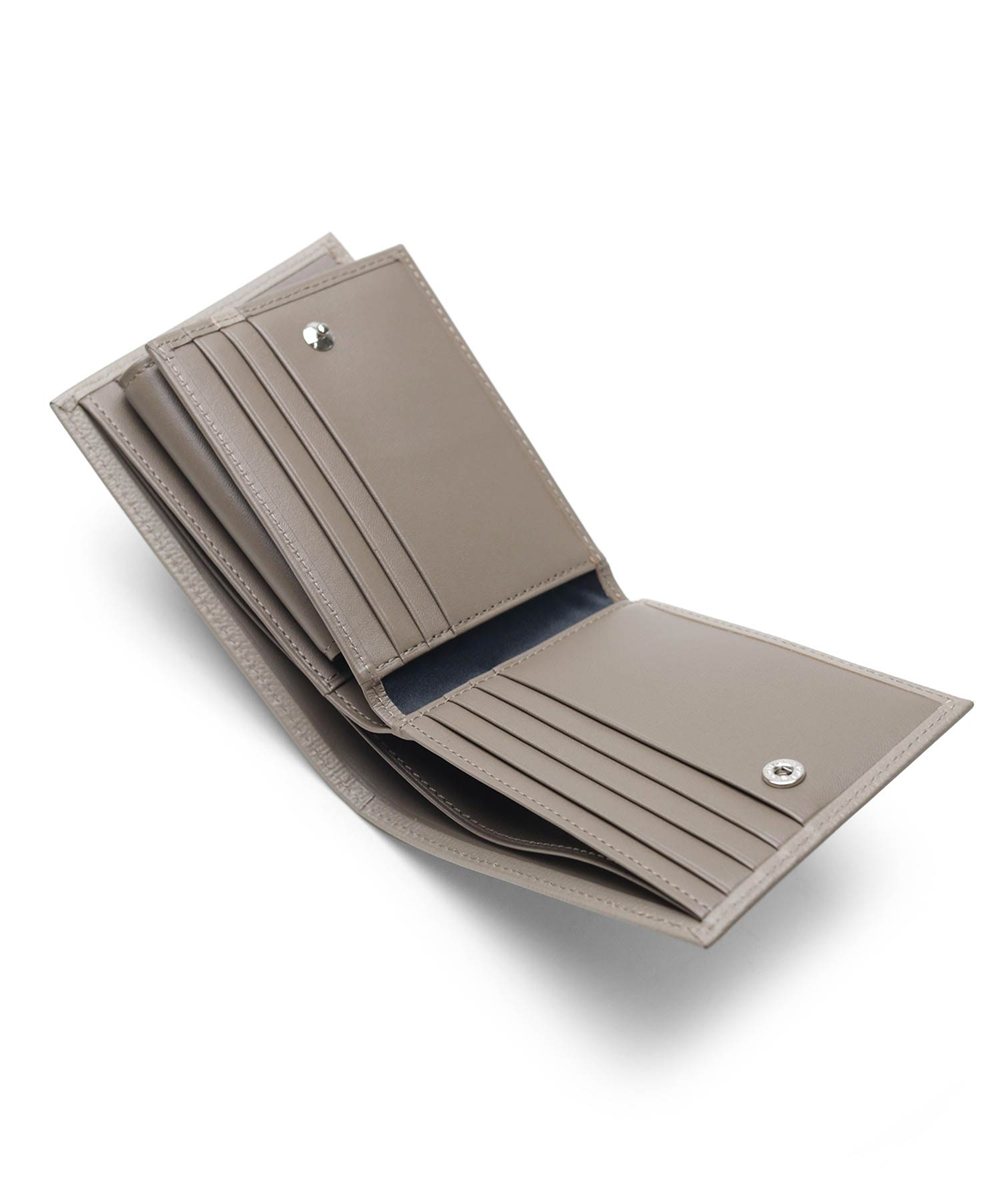 ランバン オン ブルー デクスター 二つ折り財布 中ベラ付き カード段10