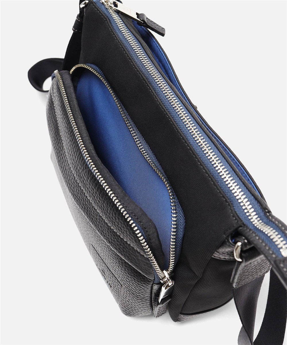 ランバン オン ブルー ピケ ミニショルダーバッグ