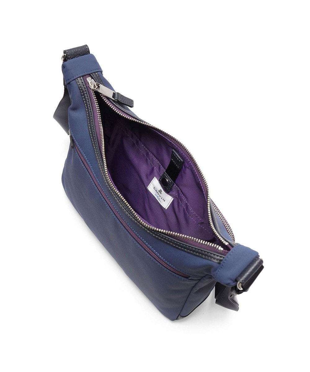 ランバン オン ブルー ピケ ショルダーバッグ
