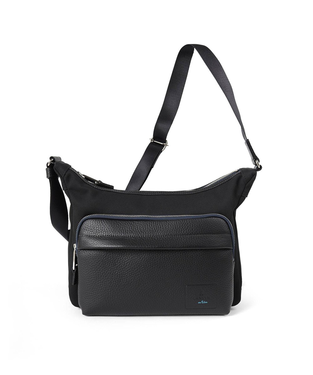 ランバン オン ブルー ピケ ショルダーバッグ