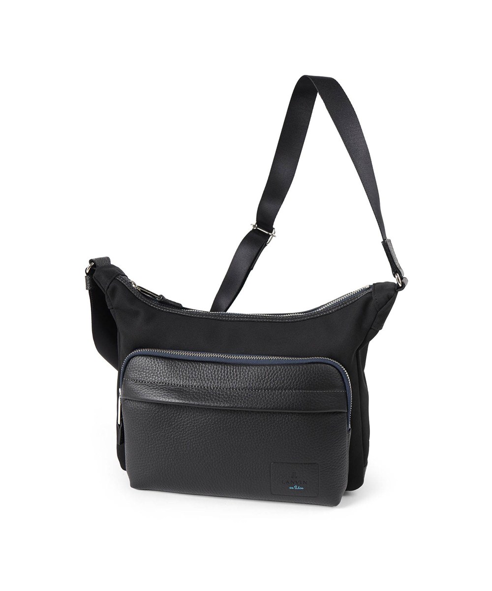 ランバン オン ブルー ピケ ショルダーバッグ