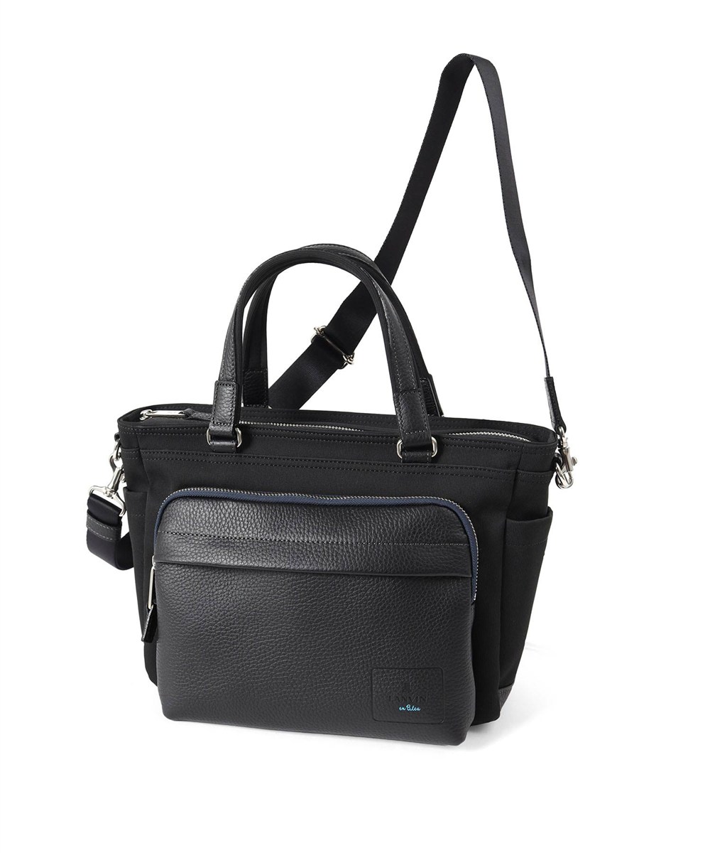 ランバン オン ブルー ピケ ドライビングトートバッグ 2WAY