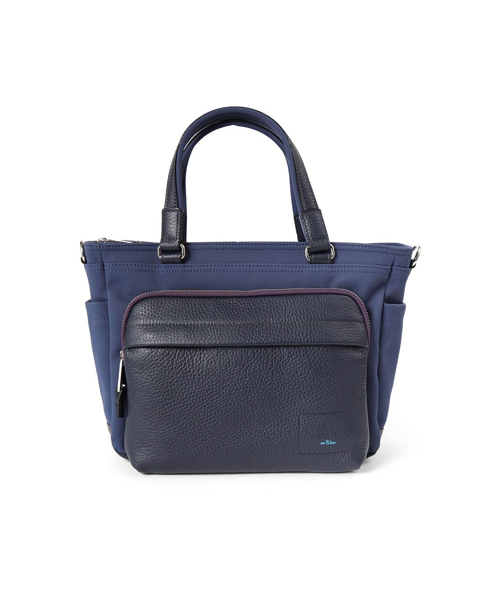 ランバン オン ブルー ピケ ドライビングトートバッグ 2WAY