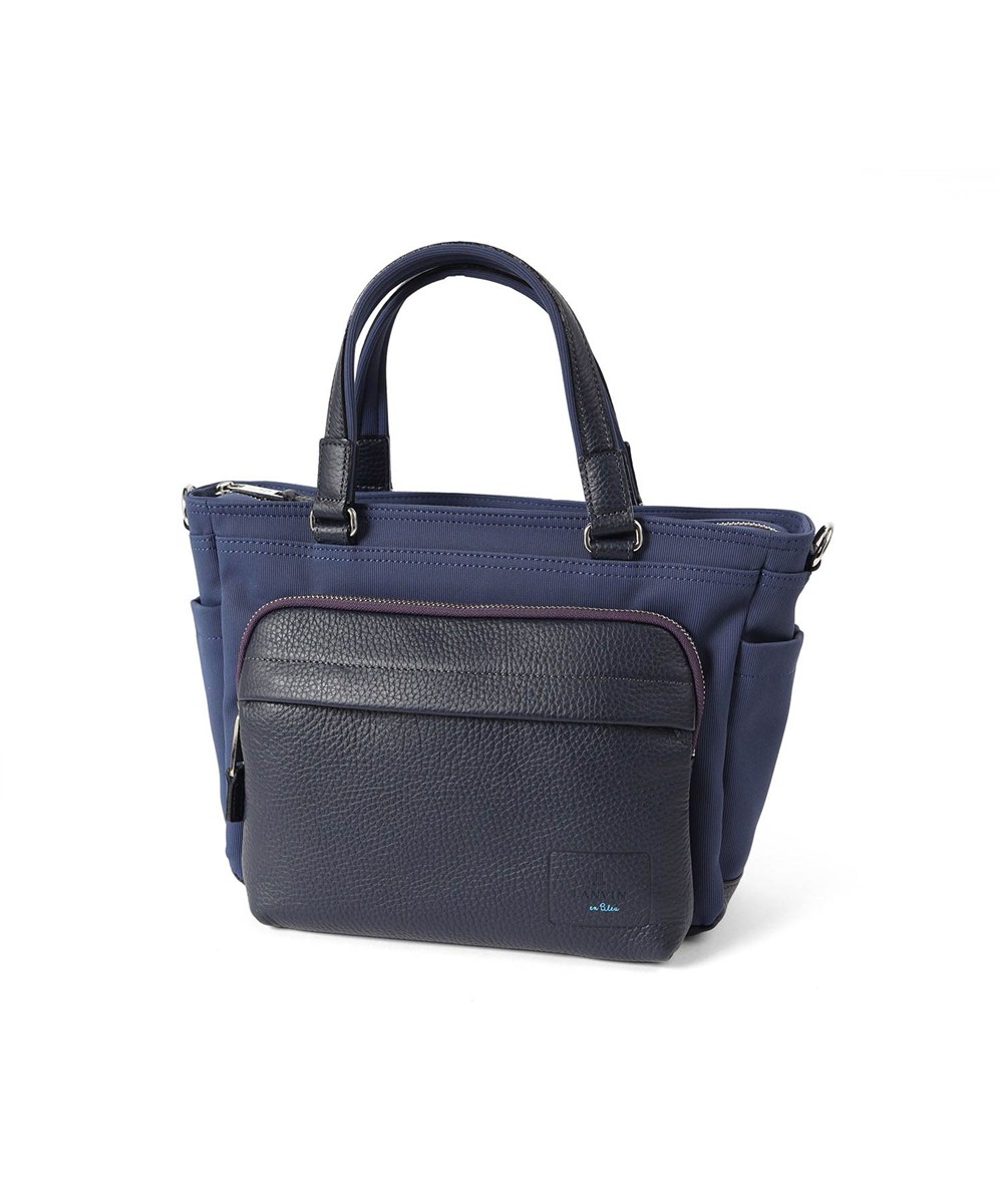 ランバン オン ブルー ピケ ドライビングトートバッグ 2WAY