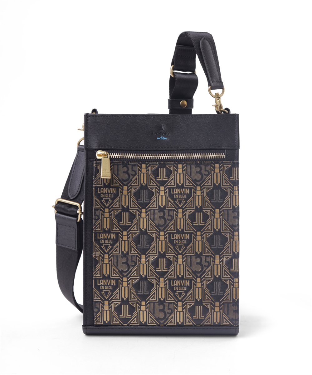 ランバン オン ブルー アールデコ ミニショルダーバッグ