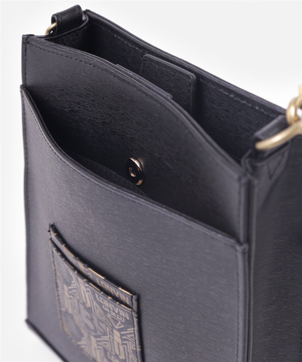 ランバン オン ブルー アールデコ ミニショルダーバッグ