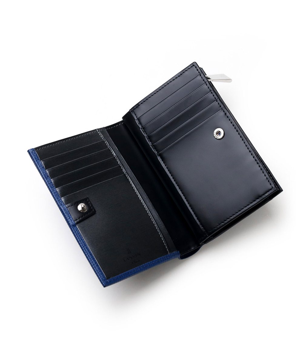 ランバン オン ブルー ゼブダ セミ長財布 カード段10