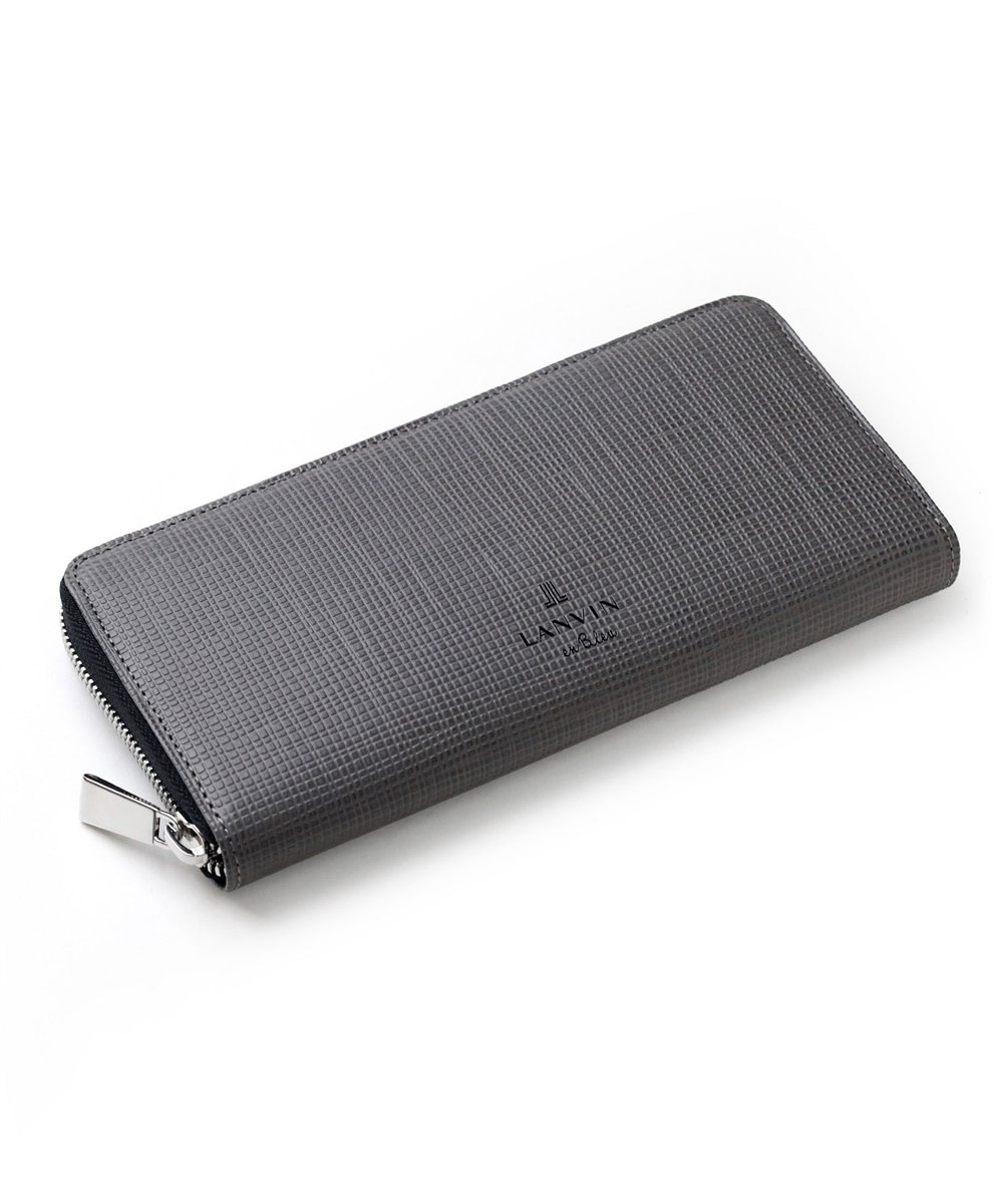 ランバン オン ブルー ゼブダ ラウンドファスナー長財布 カード段12