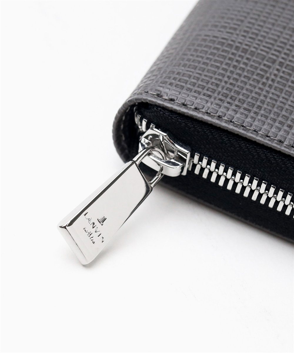 ランバン オン ブルー ゼブダ ラウンドファスナー長財布 カード段12