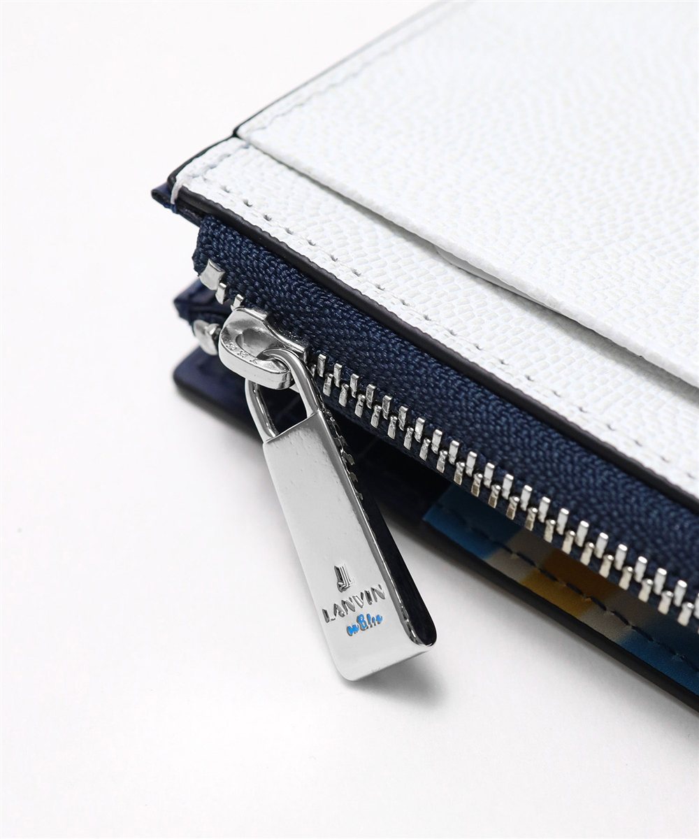 ランバン オン ブルー ネビュラ カードケース兼用 小銭入れ