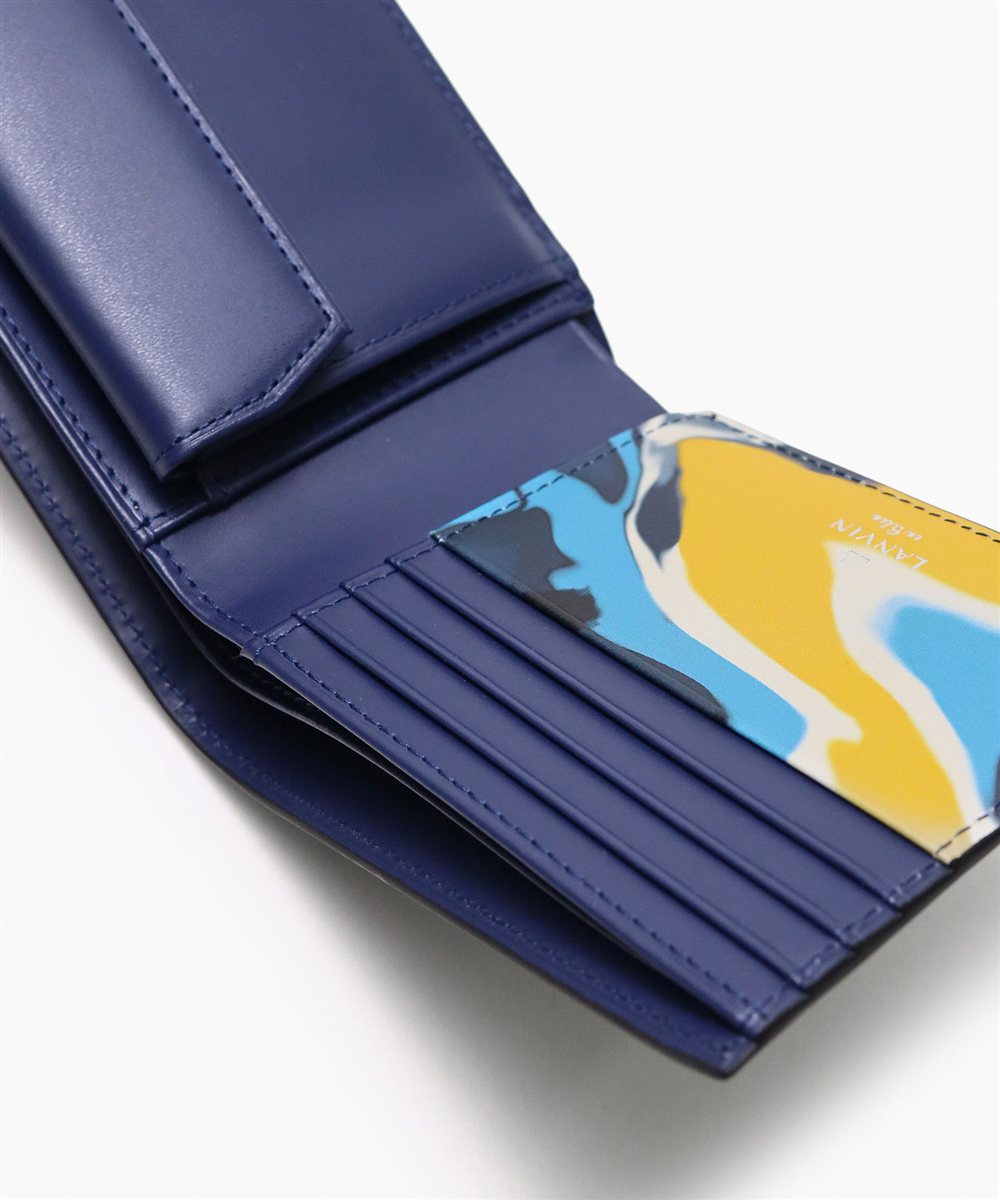 ランバン オン ブルー ネビュラ 二つ折り財布 カード段6