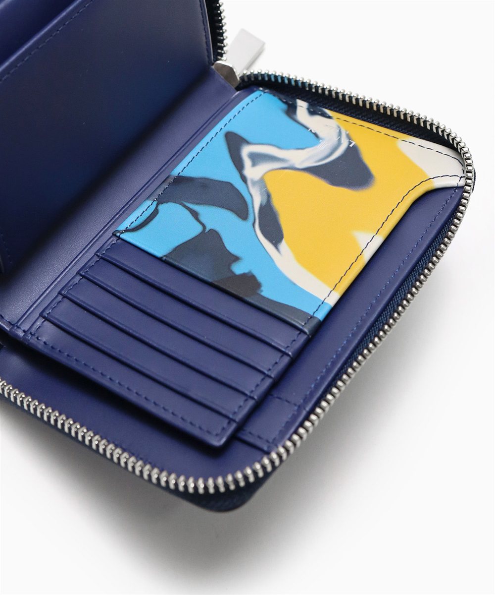 ランバン オン ブルー ネビュラ セミ長財布 カード段9