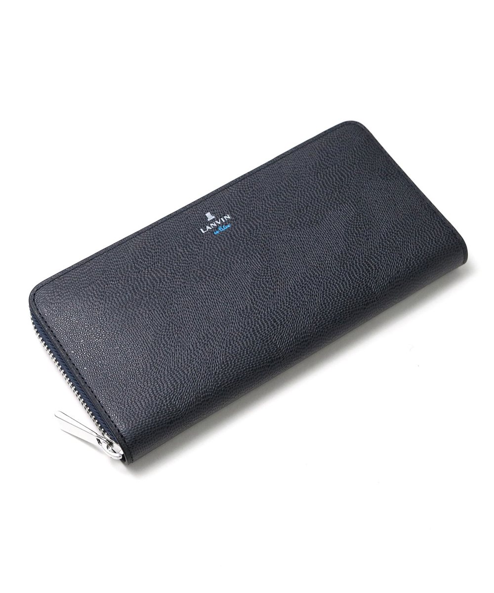 ランバン オン ブルー ネビュラ ラウンドファスナー長財布 カード段13