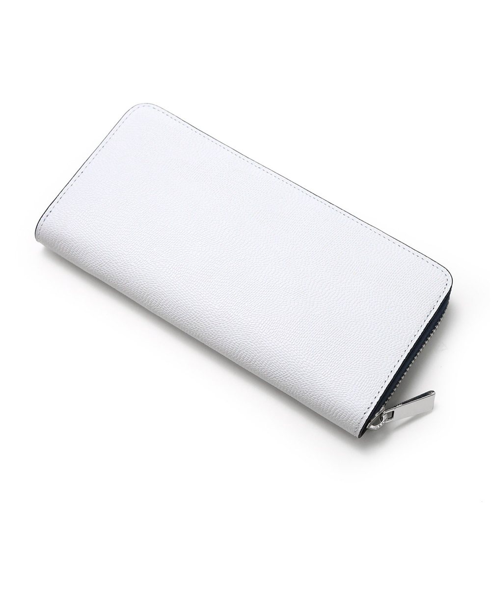 ランバン オン ブルー ネビュラ ラウンドファスナー長財布 カード段13