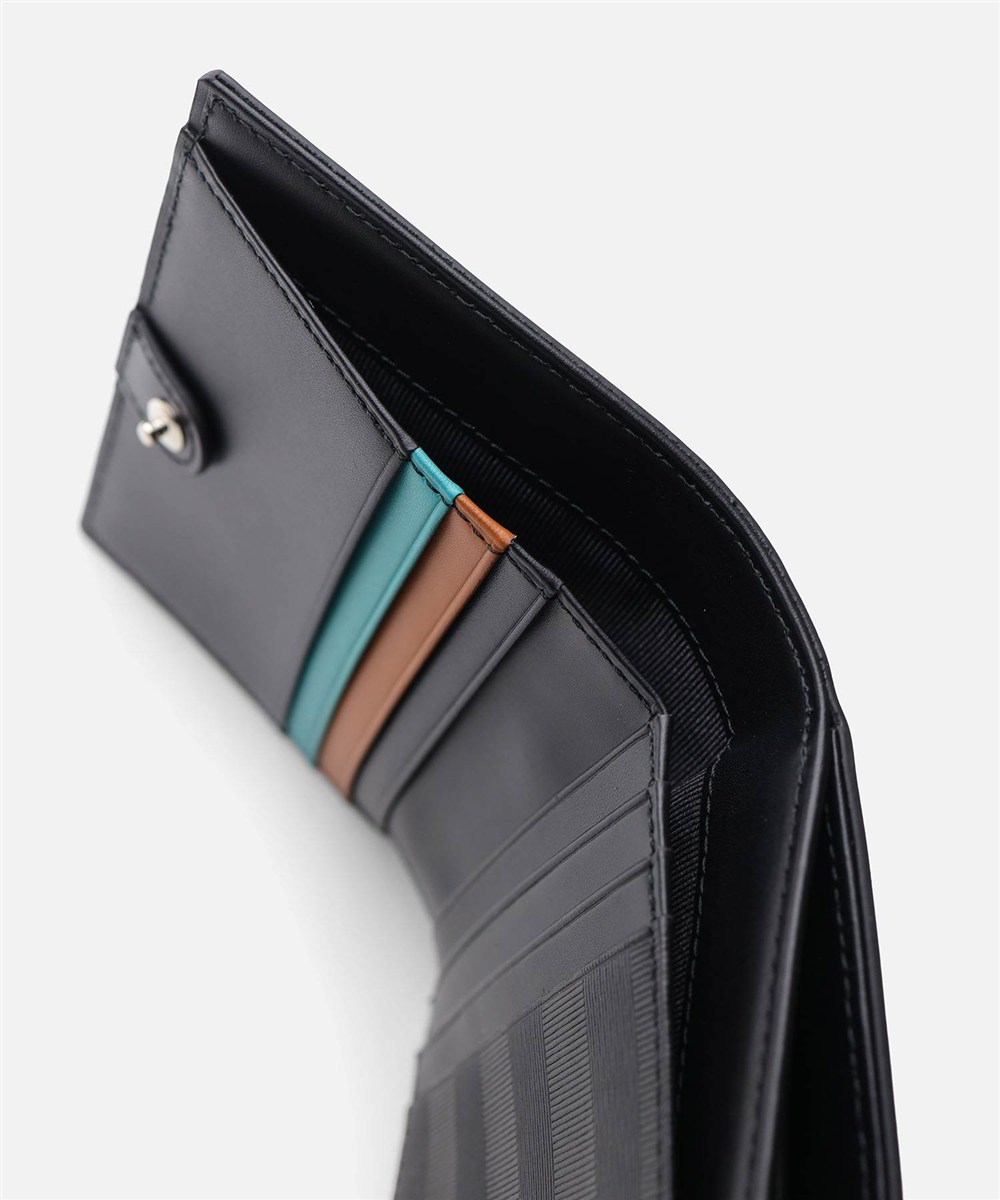 ランバン オン ブルー ポワール 二つ折り財布 カード段8