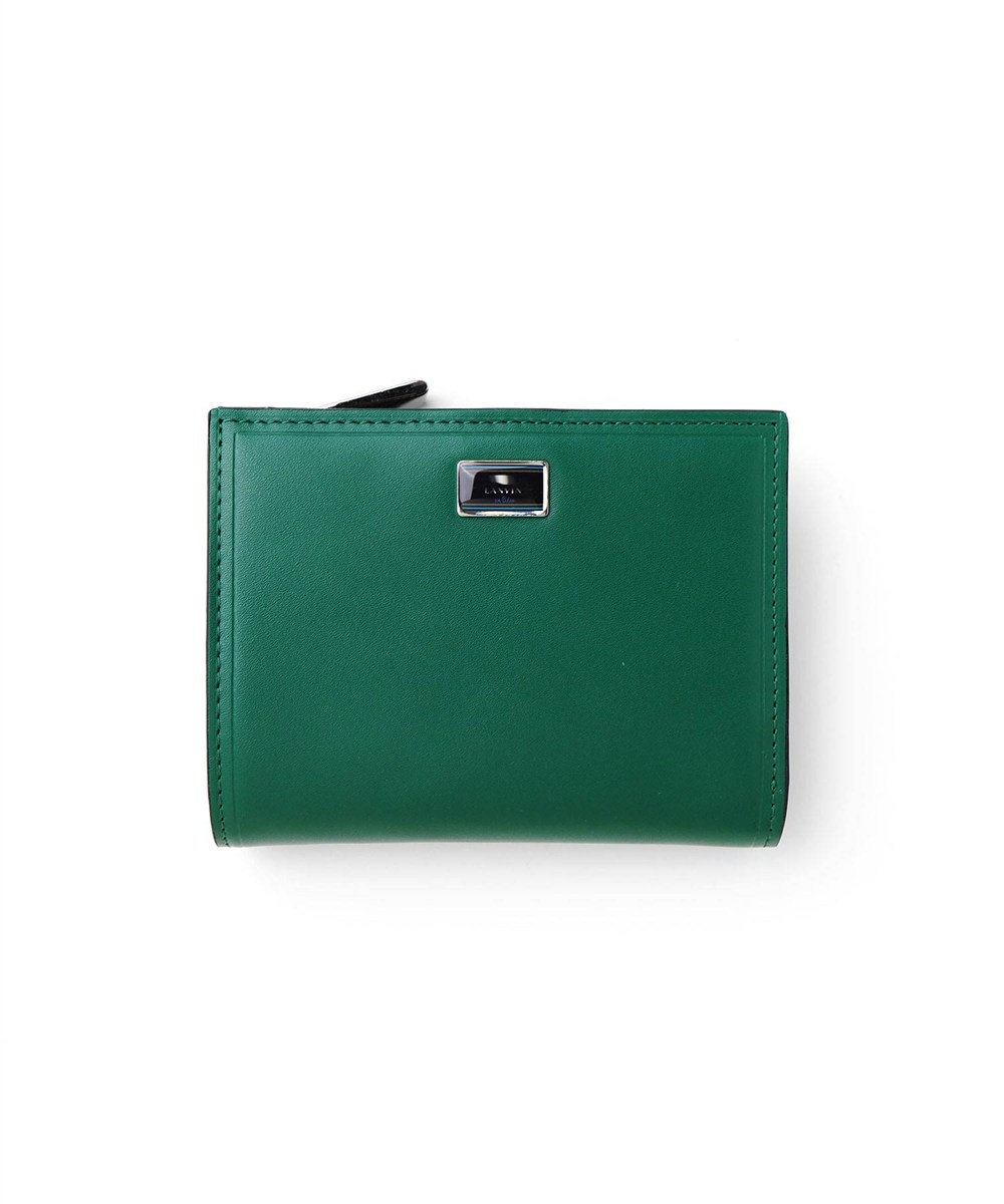 ランバン オン ブルー ポワール 二つ折り財布 カード段8