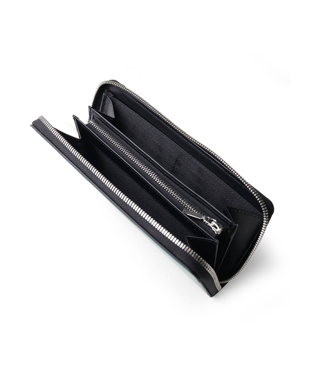 ランバン オン ブルー ポワール ラウンドファスナー長財布 カード段14