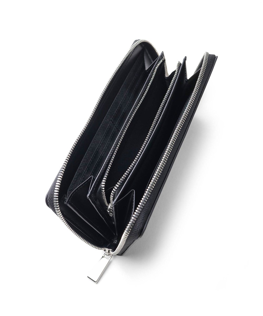 ランバン オン ブルー ポワール ラウンドファスナー長財布 カード段14