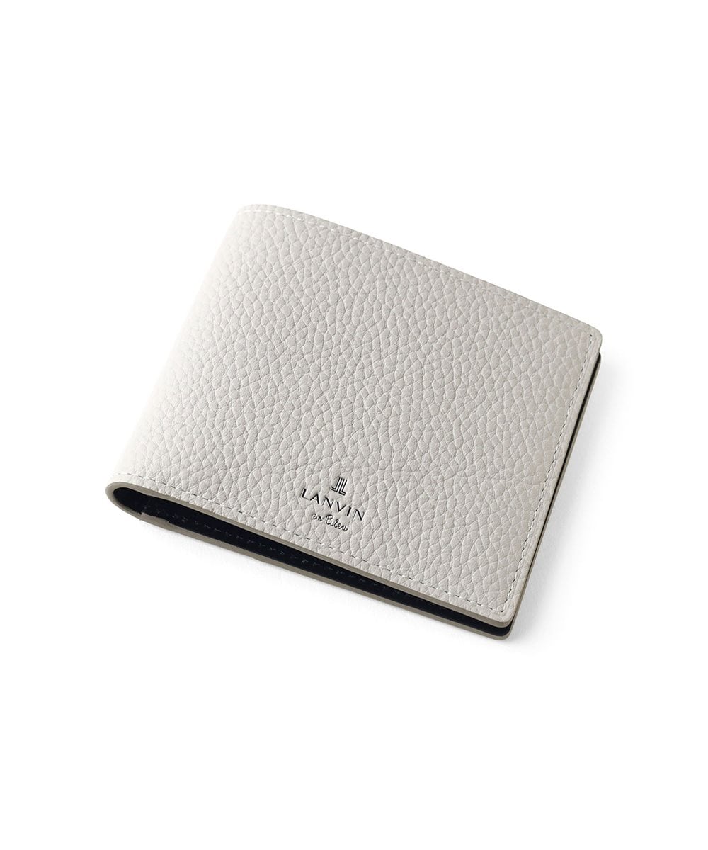 ランバン オン ブルー モル 二つ折り財布 純札 カード段6