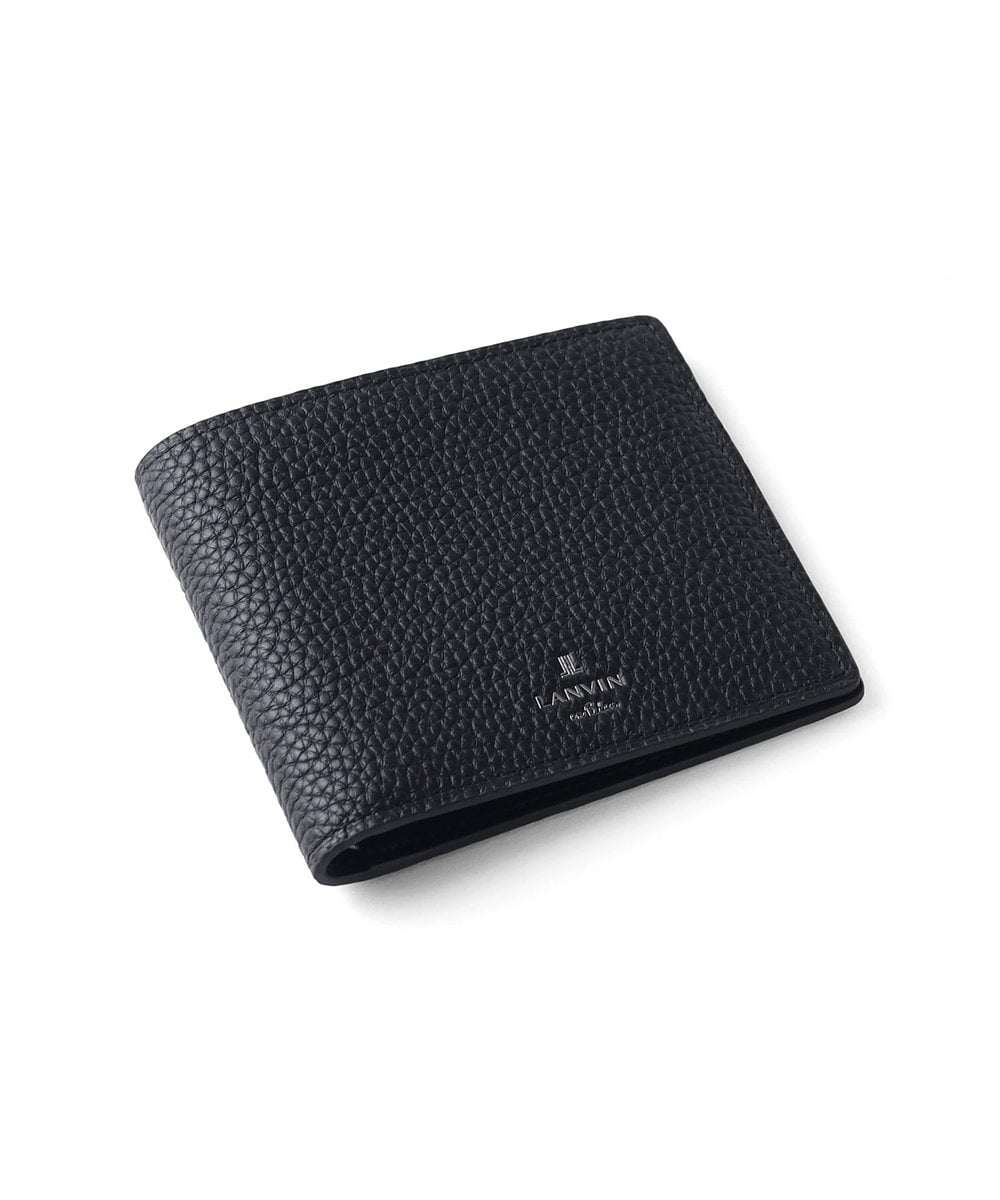 ランバン オン ブルー モル 二つ折り財布 純札 カード段6