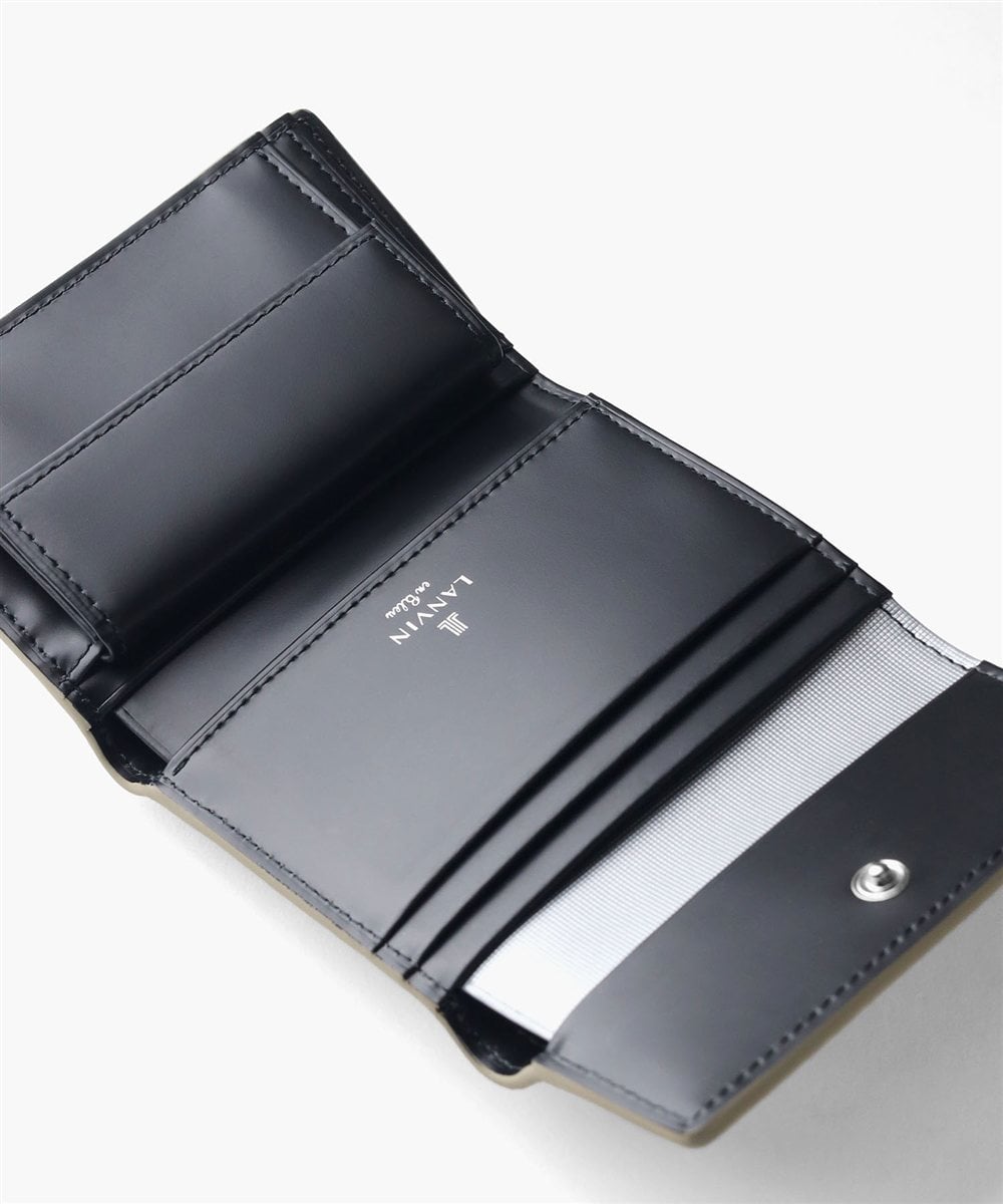 ランバン オン ブルー モル 三つ折り財布 カード段5