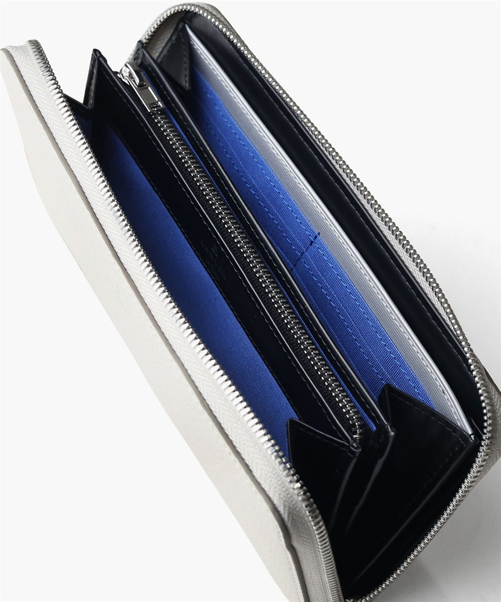 ランバン オン ブルー モル ラウンドファスナー長財布 カード段12