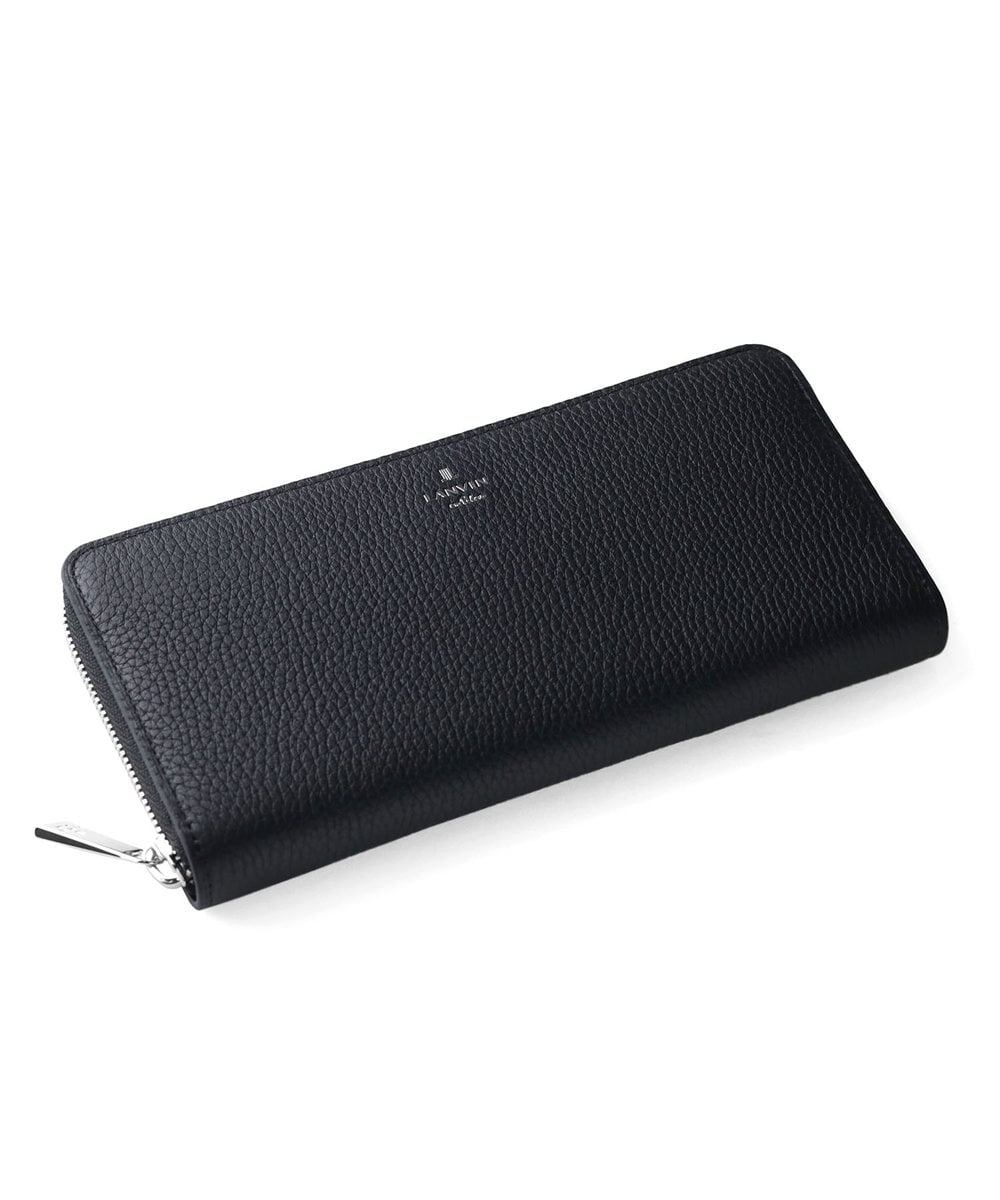 ランバン オン ブルー モル ラウンドファスナー長財布 カード段12