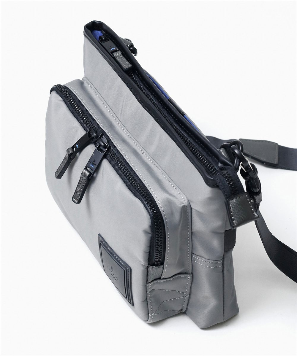 ランバン オン ブルー ショート サコッシュ型 ショルダーバッグ