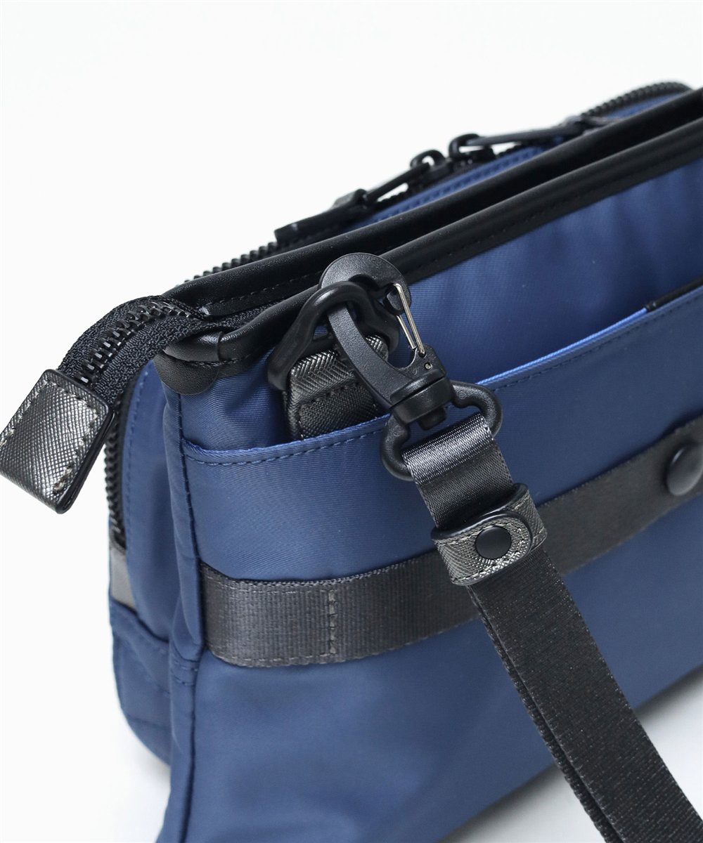 ランバン オン ブルー ショート サコッシュ型 ショルダーバッグ