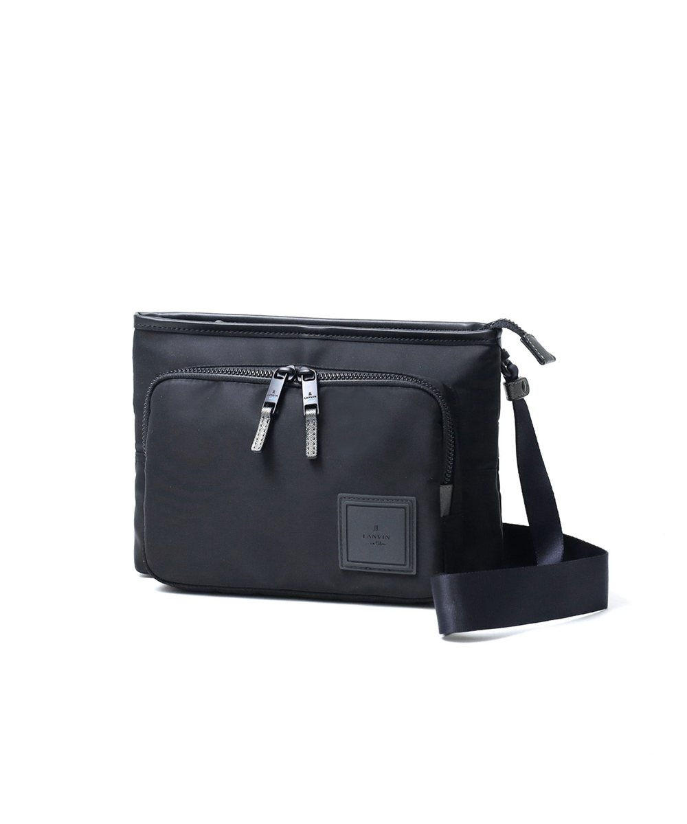 ランバン オン ブルー ショート サコッシュ型 ショルダーバッグ