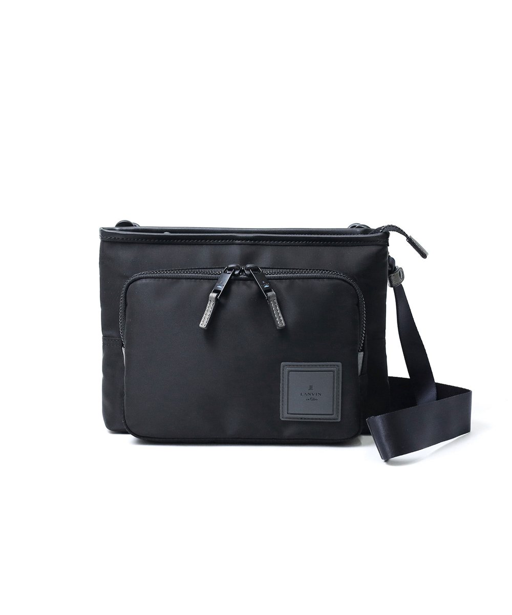 ランバン オン ブルー ショート サコッシュ型 ショルダーバッグ