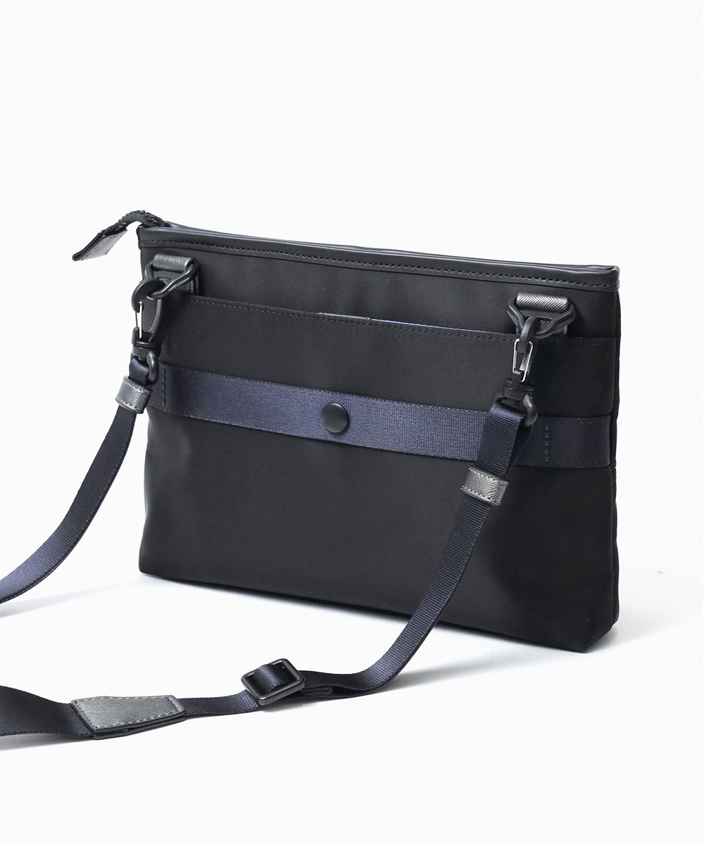 ランバン オン ブルー ショート サコッシュ型 ショルダーバッグ